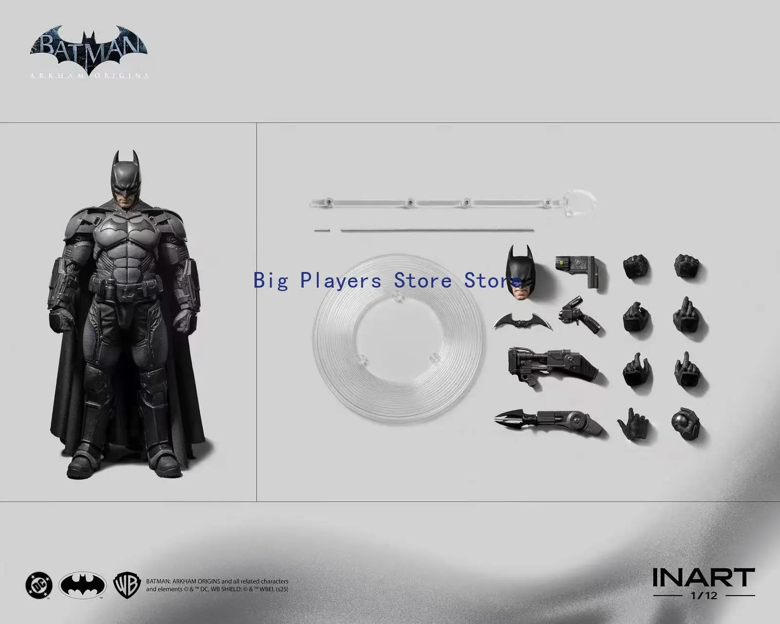 Spot Goods INART Batman Arkham Origins 1/12 Action Figure