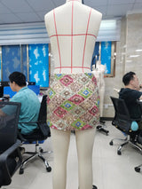 Sparkly Sequin Y2K Mini Skirt