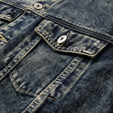 Washed Heavyweight Denim Jacket – Vintage Workwear