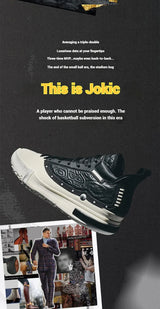 361 Degrees Joker 1 Men Basketball Shoes Jokic Professional  Protect Actual Training Shock-Absorbing Male Sneakers 572511103