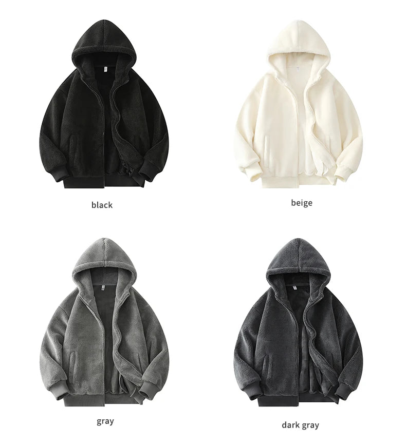 Unisex Fleece Hoodie – Relaxed Winter Streetwear