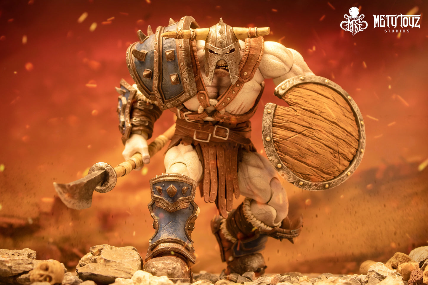 Metytoyz Limited Adventurer World Orc Ork Captain Kagas Bounty Hunter Bloody Hands Morlock Soldier Action Figure Special Edition