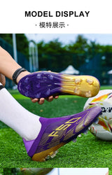 Men's Football Boots – Lace-Up Soccer Cleats