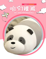 We Bare Bears Plush Trio – Grizzly, Panda & Ice Bear
