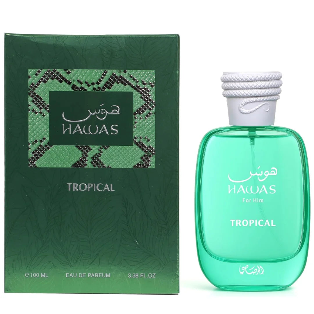 Rasasi Hawas Ice EDP – Fresh Aquatic Cologne for Men