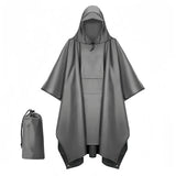 3-in-1 Waterproof Raincoat | Lightweight Outdoor Rain Cover