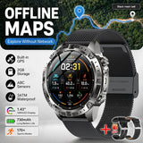 GUHUAVMI TANK Y102 – Military GPS Smart Watch for Men