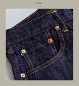 Red Tornado 14oz Selvedge Denim — Loose Straight Jeans
