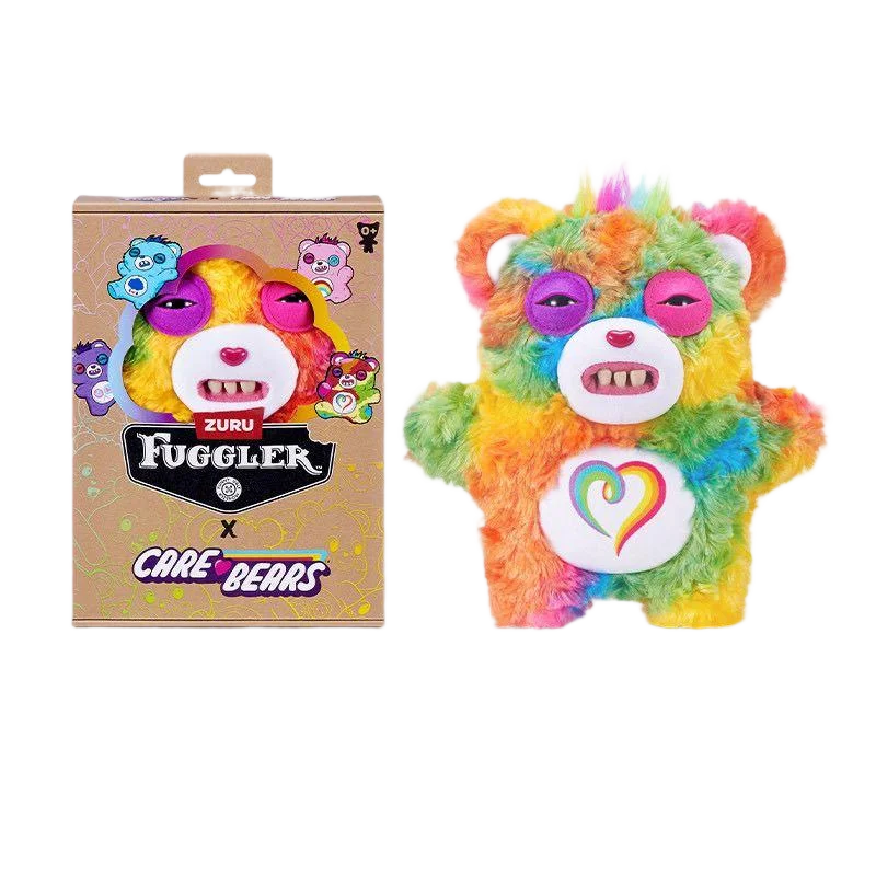 Original Fuggler Funny Ugly Teeth Monster Plush Toy Fugg Old Fogies Alley Cats Care Bears Powerpuff Girls Stuffed Plushies Dolls