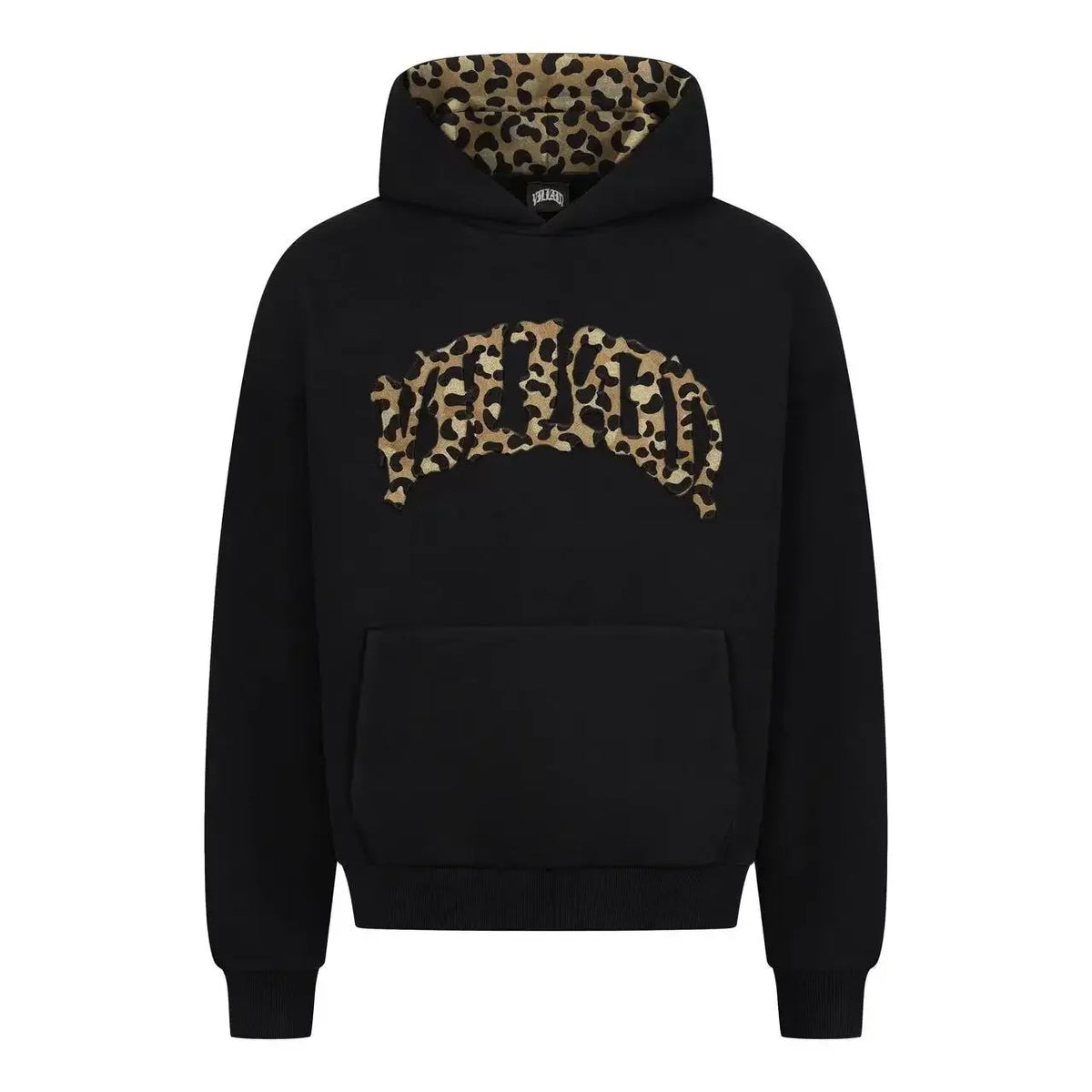 Men's Leopard Print Hoodie & Pants Set