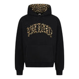 Men's Leopard Print Hoodie & Pants Set