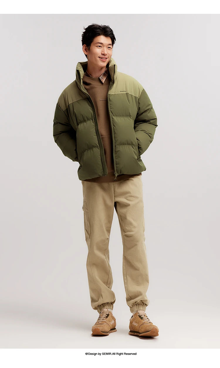 Semir Unisex Stand-Collar Puffer Down Jacket