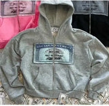Y2K Punk Zipper Hoodie