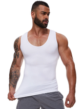 Men Body Shaper Slimming Compression Vest Undershirt Sexy Waist Trainer Tank Top Belly Control Workout Weight Loss Shapewear