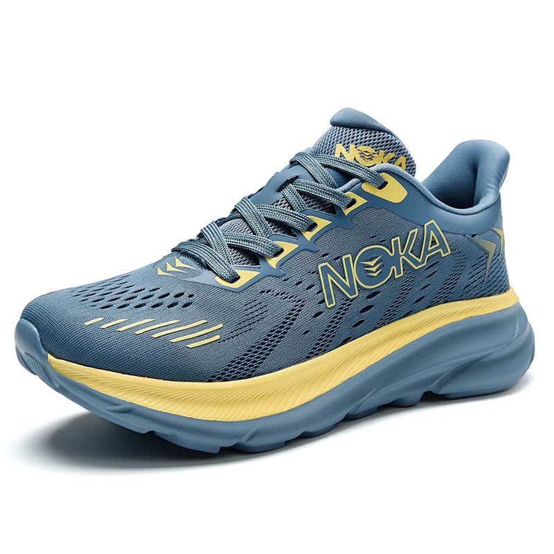 New Fashion Men Light Running Shoes Cushion Training Shoes Lightweight Wear-Resistant Sneakers