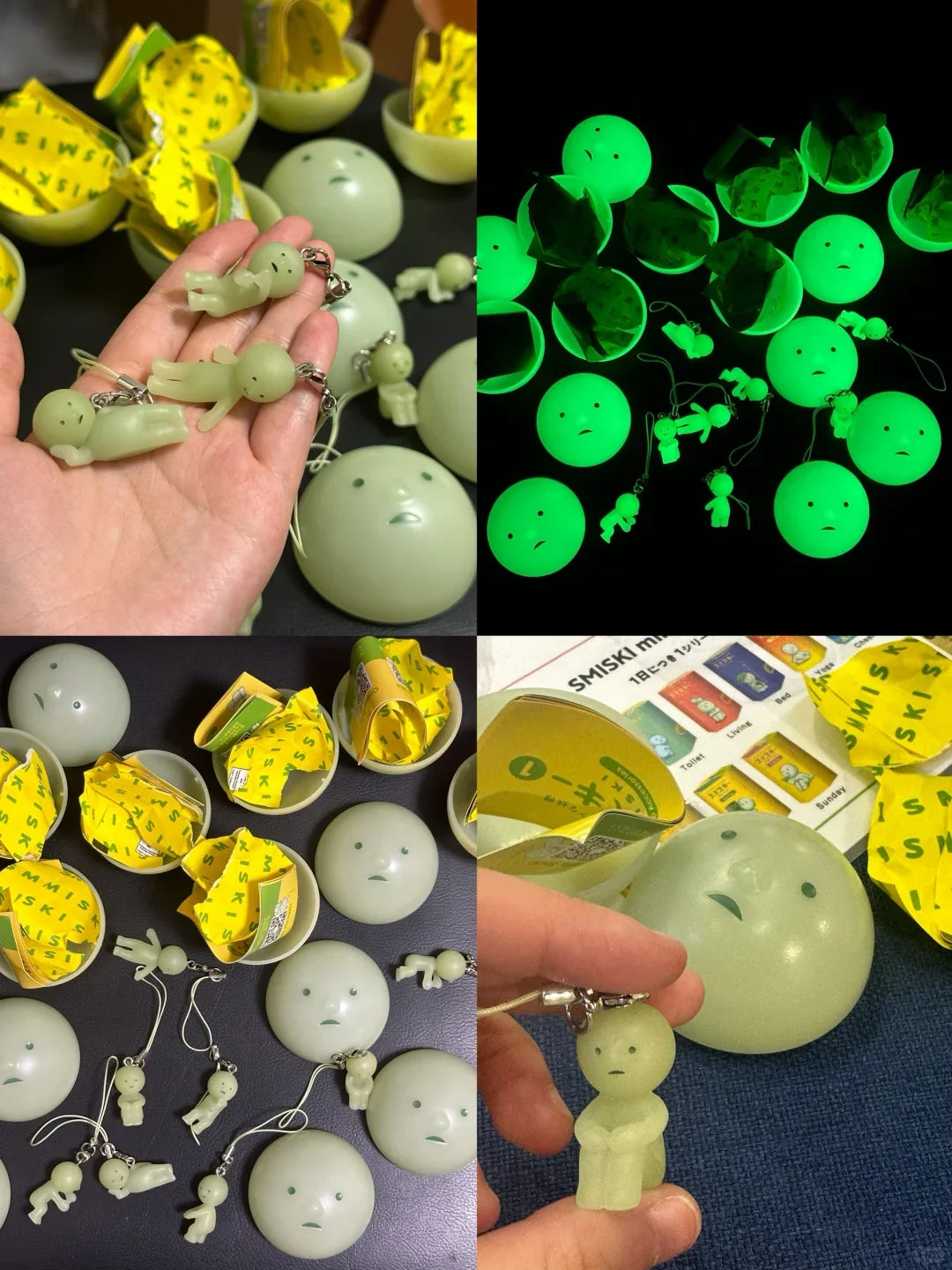 Smiski Glow-in-the-Dark Mystery Box Figures