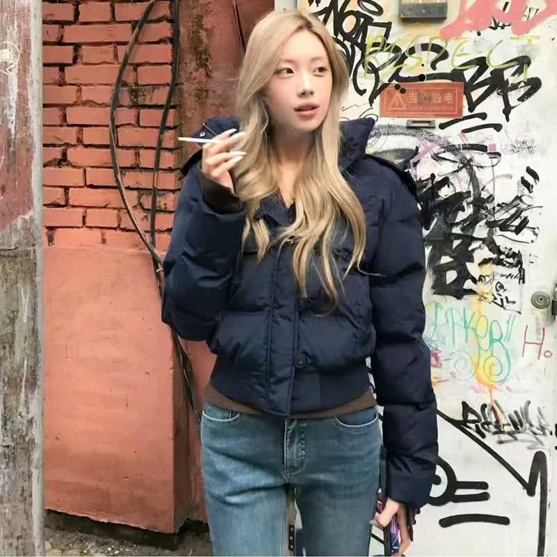 Winter Hooded Puffer Jacket