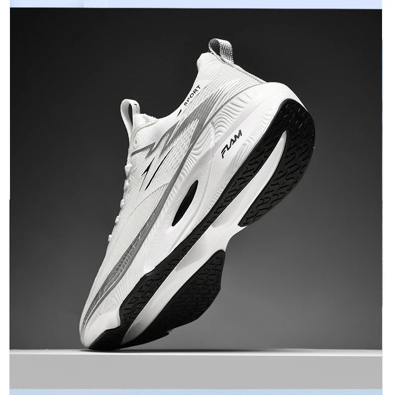 Marathon Running Shoes — Carbon Board, Air Cushion, Breathable & Lightweight Sneakers for Men & Women