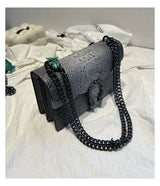 Crocodile Pattern Dionysus Underarm Bag