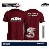 KTM Racing Graphic T-Shirt — Unisex Cotton Off-Road Moto Print Tee