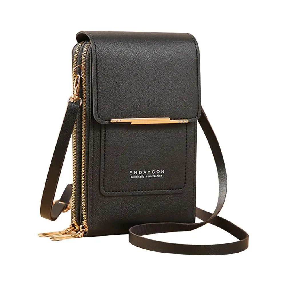 Smartphone Women RFID Handbag Crossbody Bags Touch Screen Phone Bag RFID Anti Theft Purse