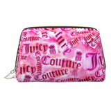 J-Juicy-C-Couture Makeup Bag Zipper Pouch Travel Cosmetic Bags Large Leather Portable Cosmetic Bag for Women