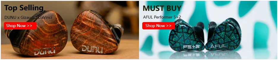DUNU DK3001 BrainDance Hybrid IEM | 1DD+4BA+4 Micro Planar