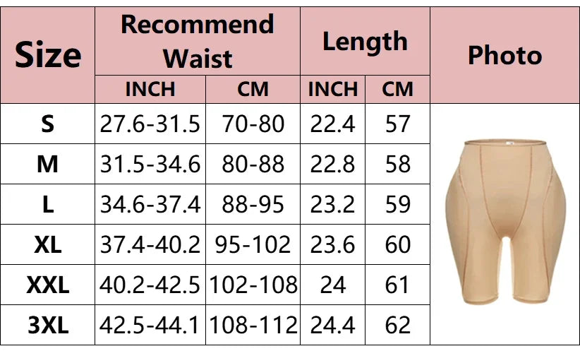 BBL Shapewear Butt Lifter Panties | Hip Enhancer & Body Shaper