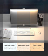 Monitor Light Bar – Stepless Dimming USB Desk Lamp