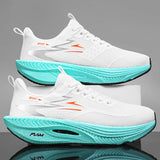 Marathon Running Shoes — Carbon Board, Air Cushion, Breathable & Lightweight Sneakers for Men & Women