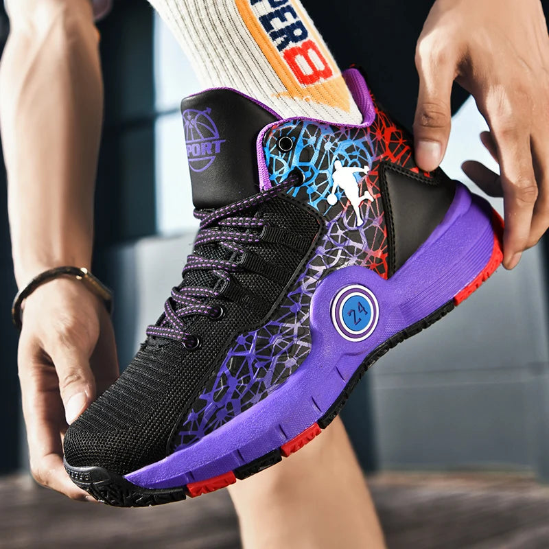 Pro Performance High-Top Basketball Sneakers