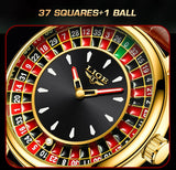 LIGE Men's Rotating Dial Quartz Watch — Luminous, Waterproof, Creative Design