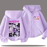 Demon Hunters Kids' Hooded Zip Jacket