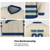 Custom Hockey Jersey with Personalized Name & Number