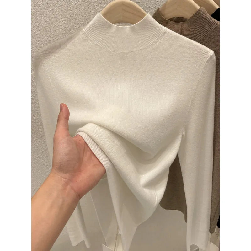 Women’s Slim Fit Knitted Turtleneck Sweater