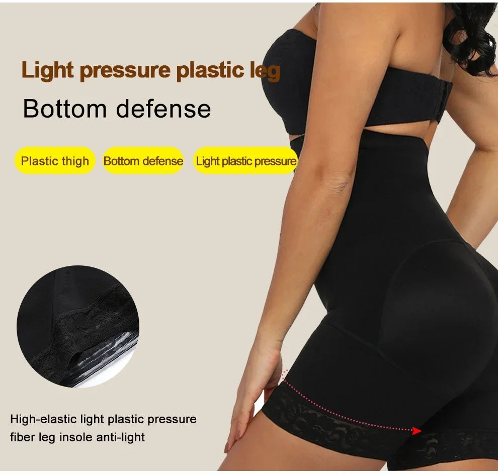 USA-Made Fajas Colombianas: High-Waist Tummy Control & Butt Lifter Shapewear