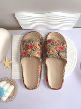 Leopard Print Cloud Slides – Soft Thick-Sole Summer Beach Sandals
