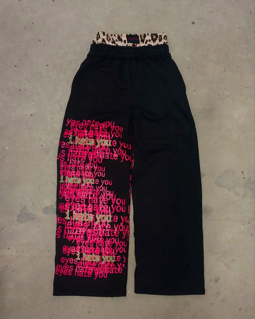 Retro Double-Waist Y2K Streetwear Pants