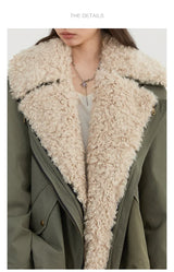 CHIC VEN Fashion Women Coats Loose Casual New Retro Motorcycle Cotton Jacket Thick Warm Female Overcoat Autumn Winter 2025