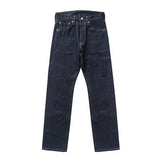 SAUCE ZHAN Mens Jeans Rainbow Sanforized Selvedge Denim Jeans Man Python Skin Labels Regular Fit 14 Oz
