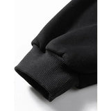Men's Gothic Dark Print Zipper Hooded Casual Sports Sweatshirt Zipper Jacket Autumn and Winter New Casual Retro Street Style Top
