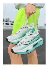 Carbon Board Marathon Running Shoes Men Comfortable Athletic Women's Sneakers Breathable Walking Basketball Sneakers Men
