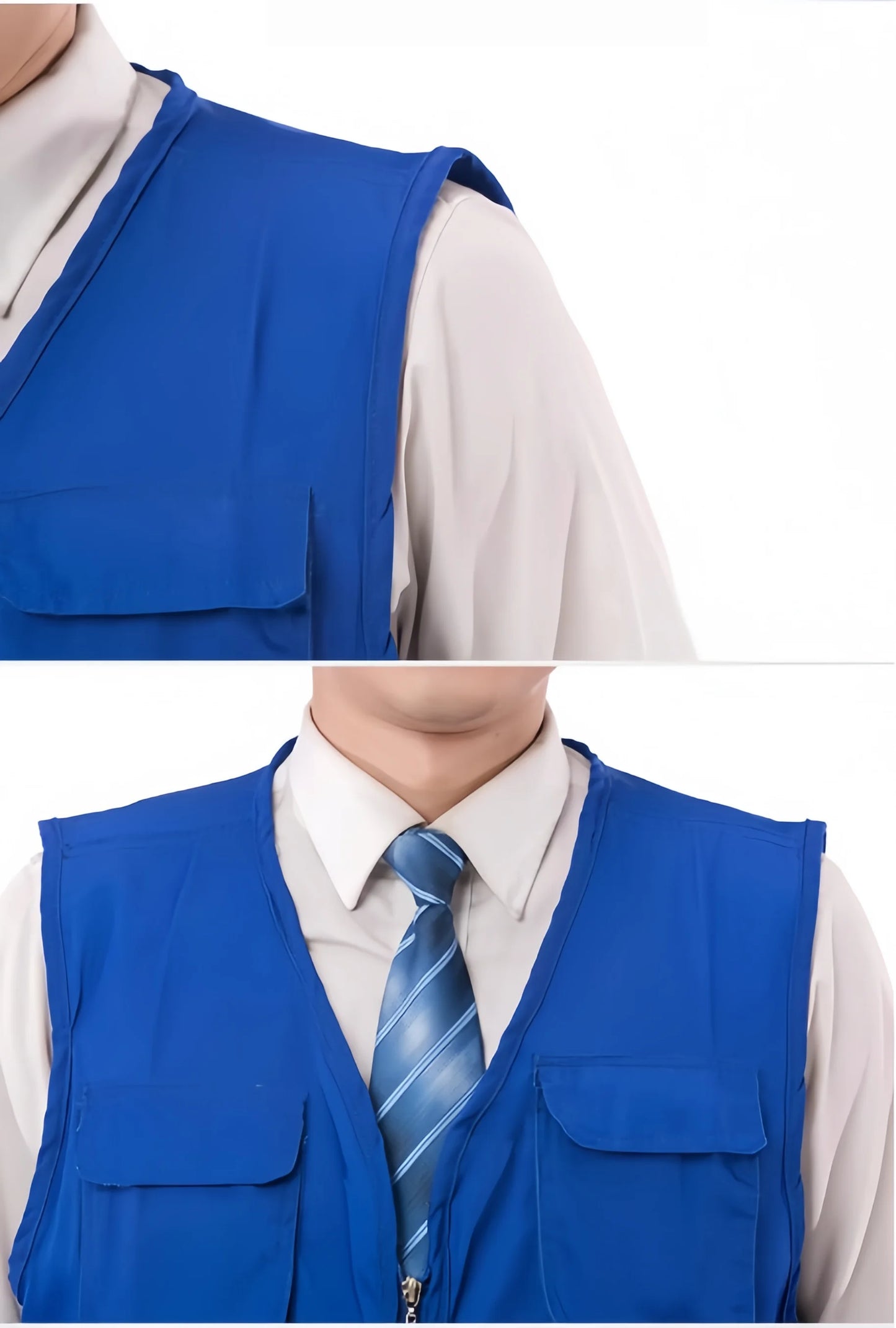 Men's Multi-Pocket Safari Vest – Lightweight All-Season Outerwear
