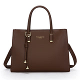 Genuine Brand Top Quality Leather Handbag Women's Tote Messenger Sac Designer Large Capacity 3 Levels Shoulder Crossbody Bags