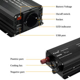 Pure Sine Wave Inverter | DC 12V to AC 220V | 1000W–3000W