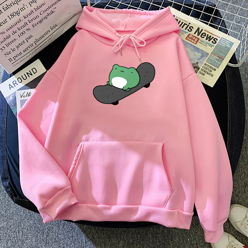 Frog Respect Skateboard Hoodie