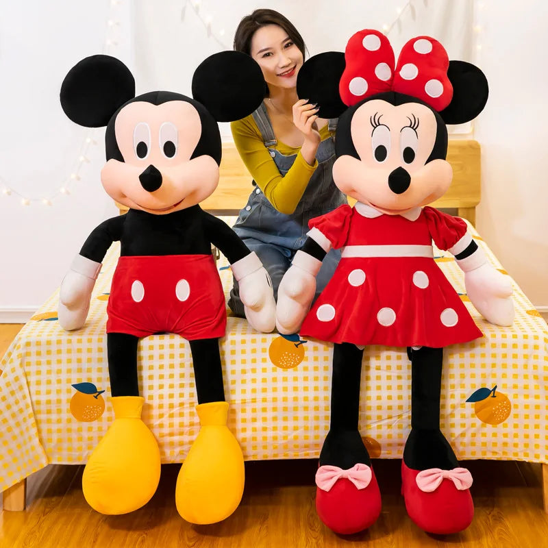 Mickey & Minnie 35cm Plush Dolls