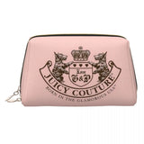 J-Juicy-C-Couture Makeup Bag Zipper Pouch Travel Cosmetic Bags Large Leather Portable Cosmetic Bag for Women