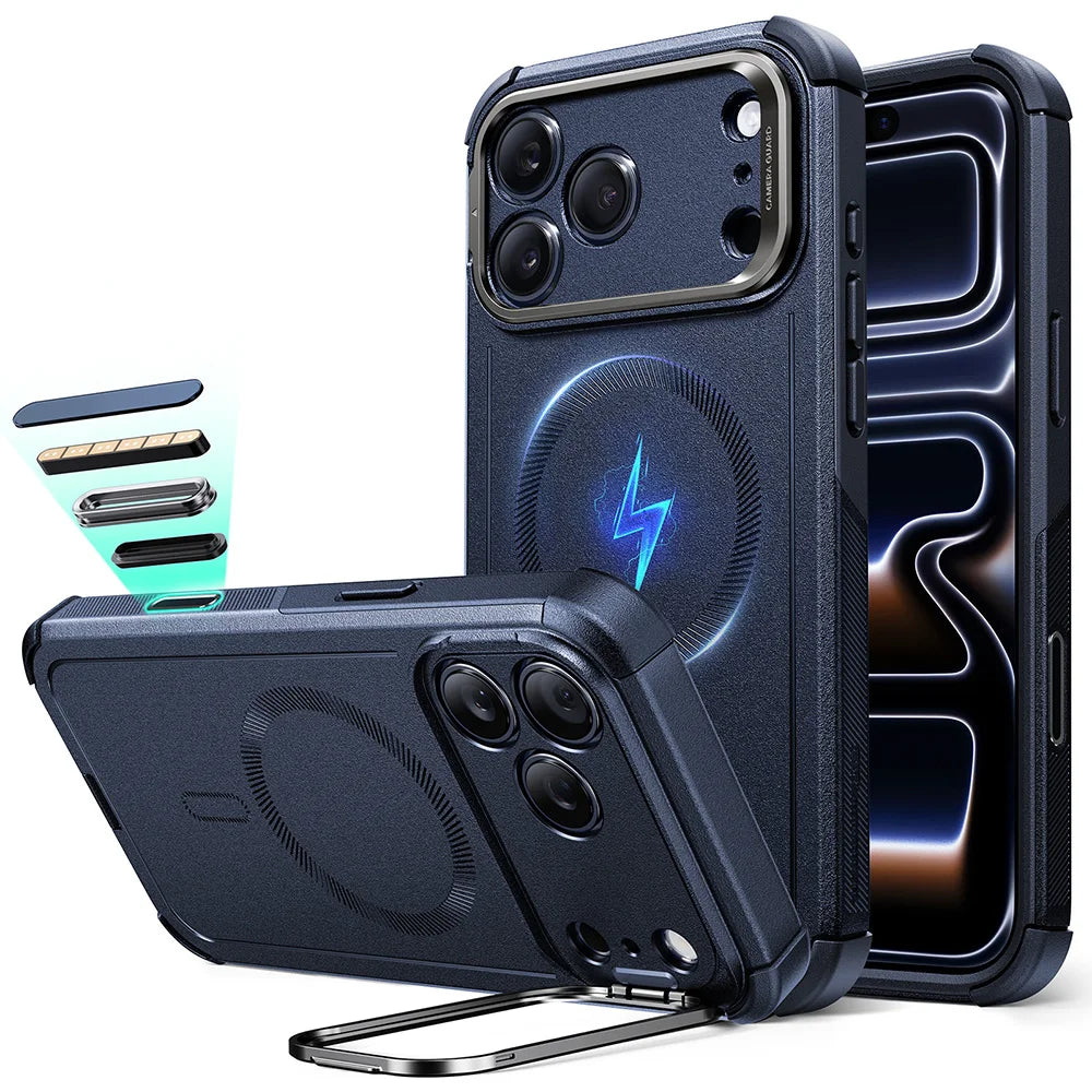 ESR Magnetic iPhone Case with Camera Stand