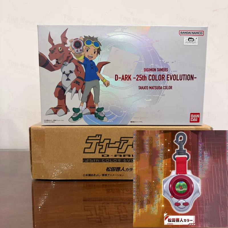 Bandai 2026 Original Digimon Adventure DIGIVICE D-ARK -25th COLOR EVOLUTION Matsuda Takato  V-Mon  Animation Digivice Model Toys